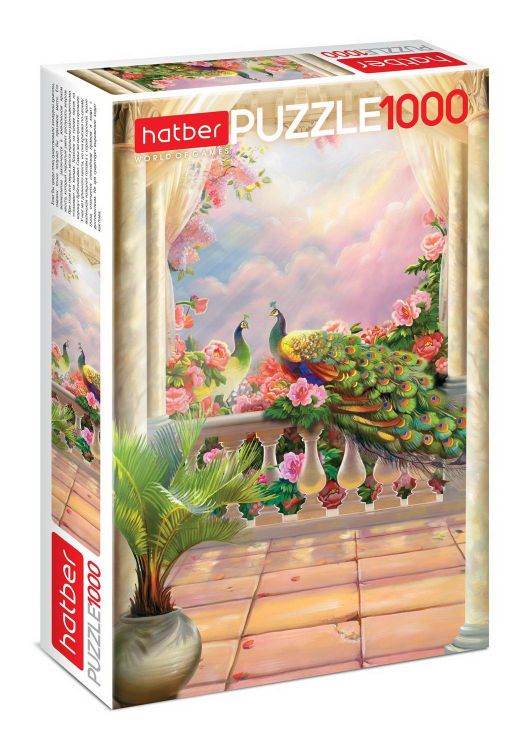 Hatber 1000ПЗ2-18644 Пазл Hatber Дивные птицы 1000 элементов, 480х680мм Hatber 1000ПЗ2-18644 Пазл Hatber Дивные птицы 1000 элементов, 480х680мм