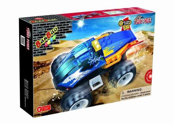 Banbao 8602 Конструктор Банбао "Внедорожник Shark", 66 деталей