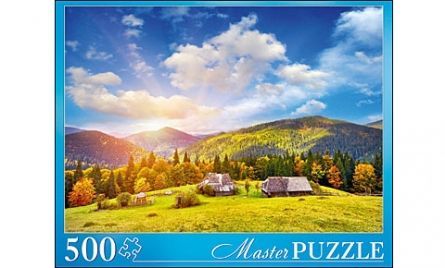 Masterpuzzle 6162 Пазл Утро в Карпатах, 500 элементов