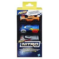 Hasbro C0774 Nerf Nitro Набор из 3 машинок Нёрф Нитро