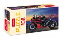 Hatber 108ПЗ4-07033 Пазл Hatber MotorBike 108 элементов, формат А4, 300Х210мм
