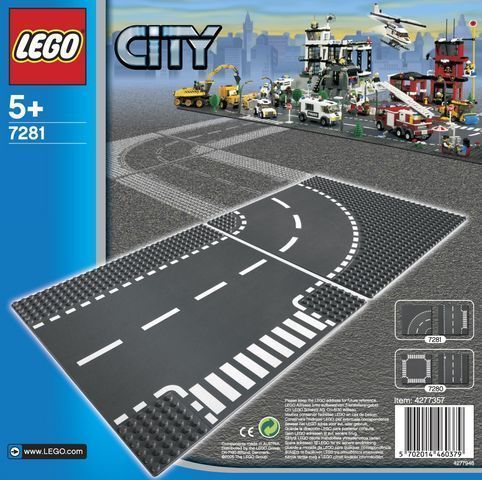 Lego City 7281 Лего Город Т-образная развязка
