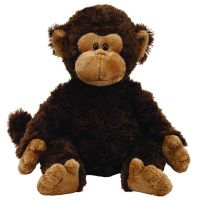TY 70028-no Мягкая игрушка Обезьянка Bungle (темно-коричневый) Classic, 25см