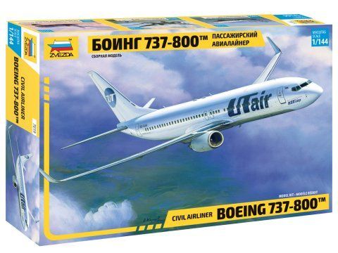 Звезда (ZVEZDA) 7019з Модель сборная "Пасс. авиалайнер "Боинг 737-800" Звезда (ZVEZDA) 7019з Модель сборная "Пасс. авиалайнер "Боинг 737-800"