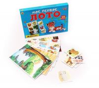 Рыжий Кот ИН-6760 Игра настольная Мое первое лото Животные