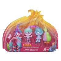 Hasbro B7363 Trolls Игровой набор из 4 героев Розочка и друзья