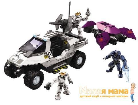 Mega Bloks 96805 Halo Хало Квадроцикл с фигурками воинов