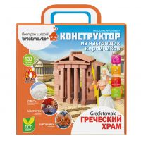 Построй и играй! Briсkmaster 304пл Конструктор Построй и играй! Briсkmaster "Греческий храм" из настоящих кирпичиков (139 деталей)