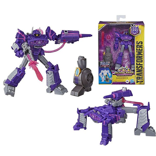Hasbro E7098 Transformers Робот-трансформер Шоквейв, Класс Делюкс, 12 см