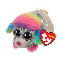 TY 42400 Teeny Tys Flippable Мягкая игрушка Пудель Rainbow в пайетках, 10 см