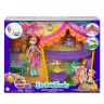 Mattel GTM33 Энчантималс Игровой набор Ночёвка в саванне