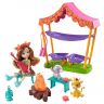 Mattel GTM33 Энчантималс Игровой набор Ночёвка в саванне
