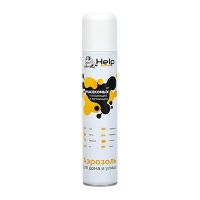 HELP 80222 Средство от насекомых HELP Аэрозоль от ползающих и летающих НАСЕКОМЫХ инсектицидный, 180 мл