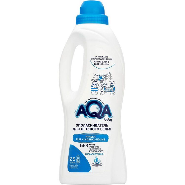 AQA baby 009381 Ополаскиватель для детского белья AQA baby 1 000 мл