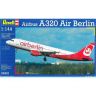Revell 64861 Сборная модель Самолет Пассажирский AirBerlin Airbus A320, 1:144