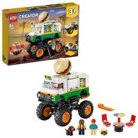 Lego Creator 31104 Конструктор Лего Криэйтор 3 в 1 Грузовик «Монстрбургер», 499 деталей