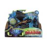 Spin Master 66621 Dragons 3 Дракон с подвижными крыльями и фигуркой викинга, Беззубик и Иккинг