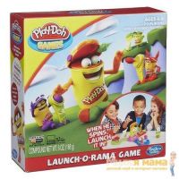 Hasbro A8752 Пластилин Play-Doh игра Launch O Rama Game