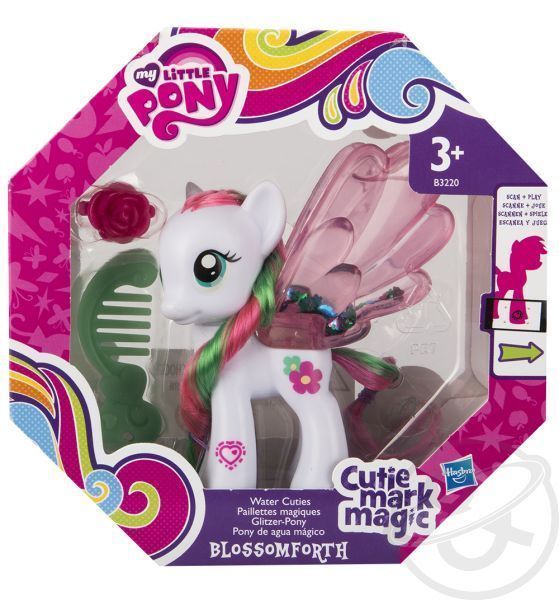 My Little Pony Серия "Water Cuties" Пони с блестками Blossomforth (B3220)