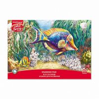 ArtBerry 46916ЕК Альбом для рисования на клею ArtBerry Подводный мир, А4, 40 листов