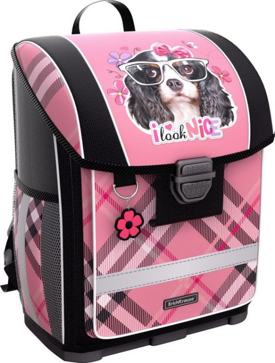 ErichKrause 44598ЕК Ранец ErichKrause ErgoLine c пластиковым дном 16 L Clever Dog