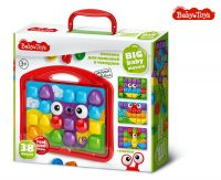 Десятое королевство 04103ДК Мозаика для малышей Десятое королевство Baby Toys "Собачка" в чемодане d4,5/38 элементов