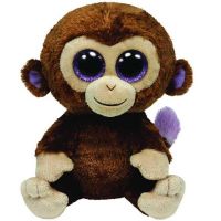 TY 36901 Beanie Boo's Мягкая игрушка Обезьянка Coconut, 25 см