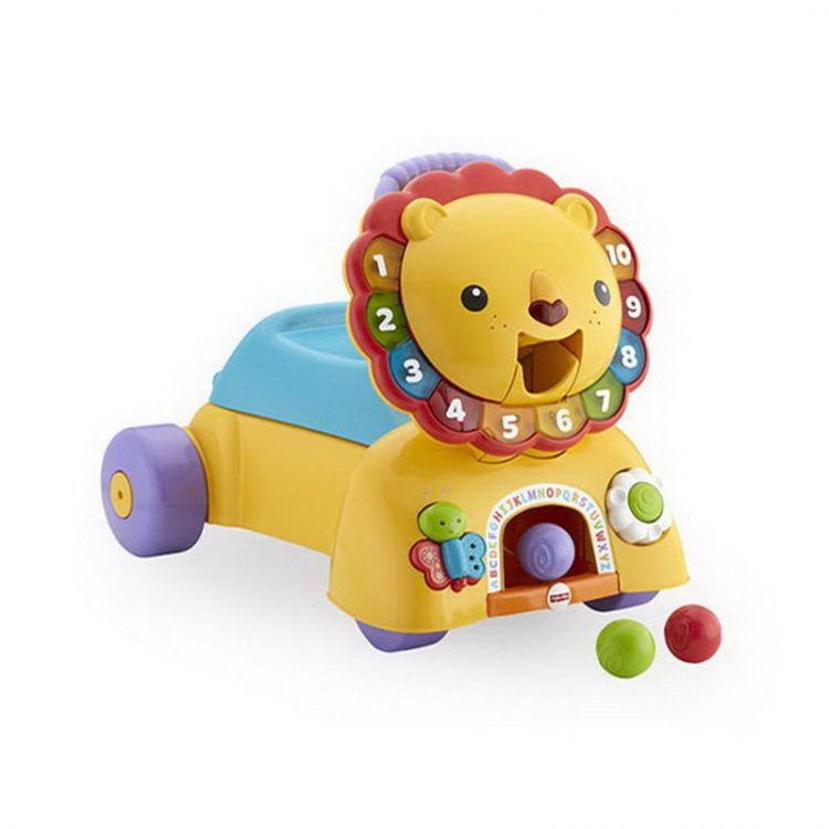 No name 61DPL Ходунки-каталка 3 в 1 Fisher Price (Фишер Прайс) Львенок (свет, звук)