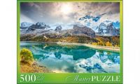 Masterpuzzle 6163 Пазл Италия Озеро Федайа, 500 элементов