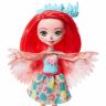 Mattel GFN42 Энчантималс Кукла Фламинго Фенси с любимой зверушкой, 15 см