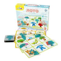 Десятое королевство 04007ДК Лото пластик "Силуэты" серия 10KOR PLASTIC
