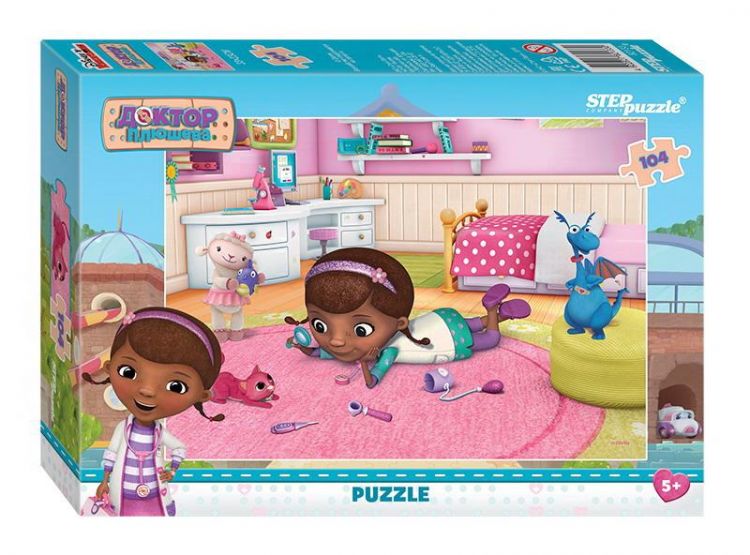 СТЕП ПАЗЛ 82133 Пазл STEP puzzle Доктор Плюшева Disney 104 элемента СТЕП ПАЗЛ 82133 Пазл STEP puzzle Доктор Плюшева Disney 104 элемента