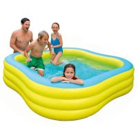Intex 57495 Бассейн надувной, 229х229х56 см