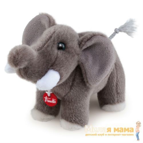 Trudi 51179 Мягкая игрушка Слоник (делюкс), 15 см