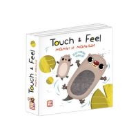 Malamalama 34080-5  Тактильная книжка Touch & feel "Мамы и малыши"