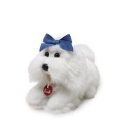 Trudi 51244 Мягкая игрушка Мальтийская болонка (делюкс), 15 см