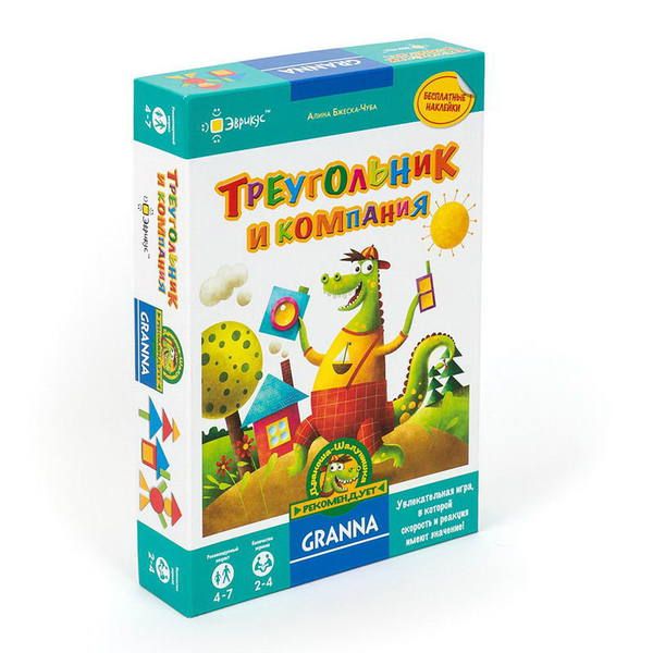 Эврикус PG-17005 Игра настольная "Треугольник и компания" Эврикус PG-17005 Игра настольная "Треугольник и компания"