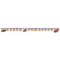 Гирлянда "Hot Wheels" "C Днем рождения", 220 см