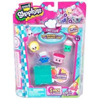 Moose 56331 Shopkins S6 Набор из 5 штук в блистере