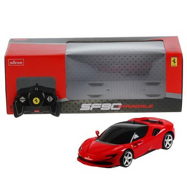 RASTAR 97300 Машинка на радиоуправлении RASTAR Ferrari SF90 Stradale 1:14 RASTAR 97300 Машинка на радиоуправлении RASTAR Ferrari SF90 Stradale 1:14