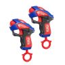 FindusToys ZC7072 Набор из 2 бластеров, стреляющих мягкими снарядами (10 шт. в комплекте)