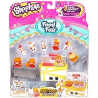 Moose 56111 Shopkins 3 Игровой набор Ярмарка вкусов, Фастфуд