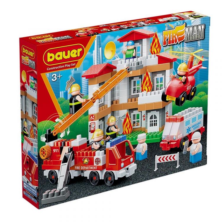 Bauer 743b Конструктор Bauer Fireman Тушение пожара Bauer 743b Конструктор Bauer Fireman Тушение пожара