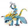 Spin Master 66621 Dragons 3 Дракон с подвижными крыльями и фигуркой викинга, Громгильда и Астрид