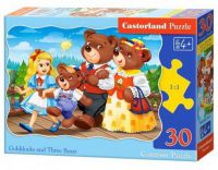 Castorland В-03716 Пазл Castorland MIDI 30 деталей Три медведя