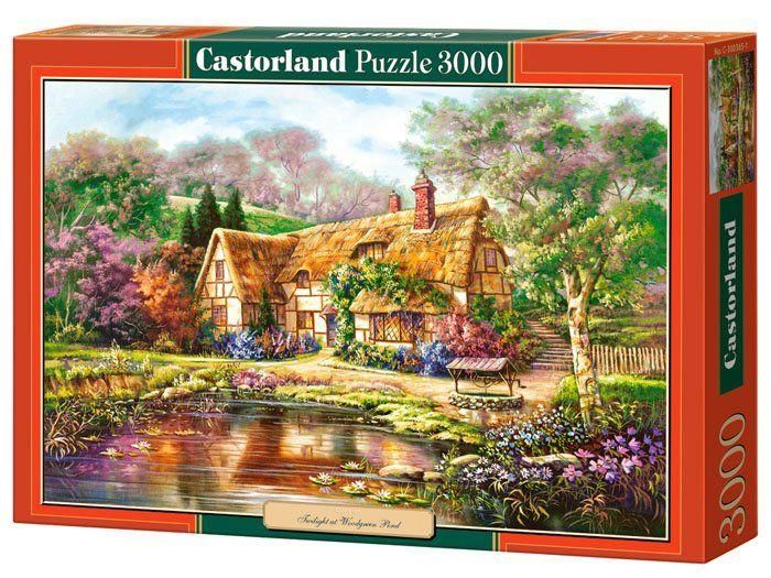 Castorland 300365 Пазл Сумерки у пруда, 3000 деталей