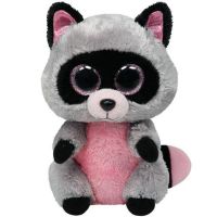 TY 36727 Beanie Boo's Мягкая игрушка Енот Rocco,15 см