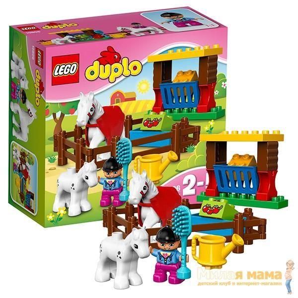 Lego Duplo 10806 Конструктор Лего Дупло Лошадки, 20 деталей
