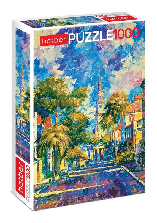 Hatber 1000ПЗ2-18696 Пазл Hatber Южный пейзаж 1000 элементов, 480х680мм