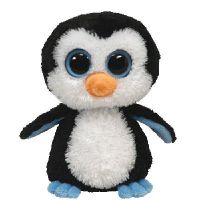 TY 36904 Beanie Boo's Мягкая игрушка Пингвин Waddles, 25 см